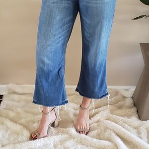 Joe's Icon Gaucho Jean with raw hem, size 30